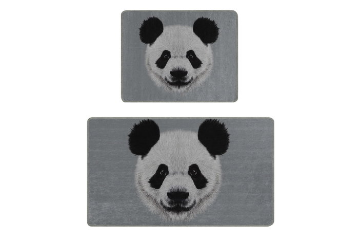 Mijölnir Juego de alfombrillas de baño Huge Panda Djt